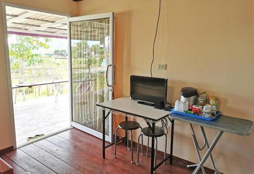 シングルデラックスルーム, บ้านสุขอรุณ เขาค้อ Baan Sook A Roon Khaokho