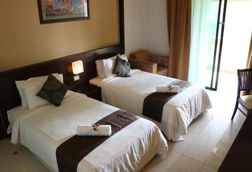 חדר דלוקס נוף לים, Felda Residence Tanjung Leman