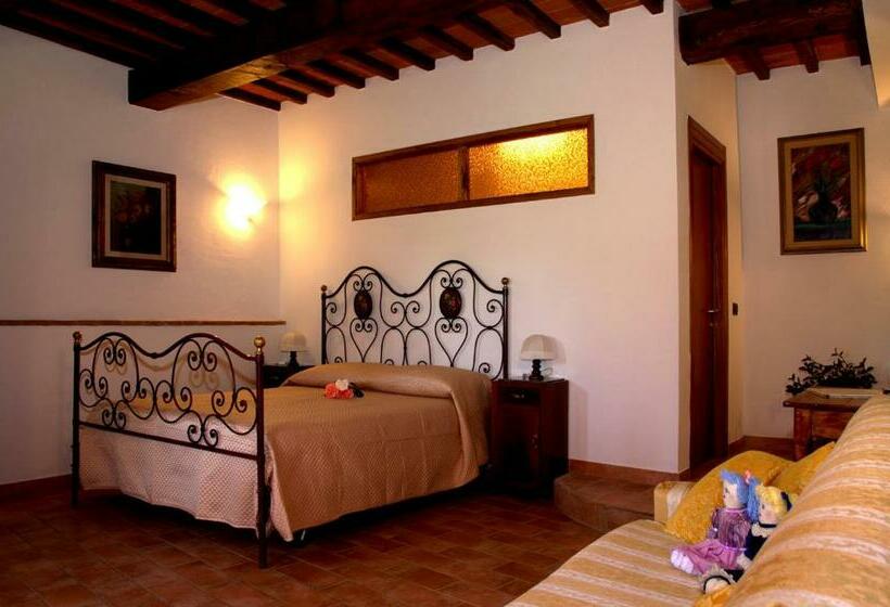 キングサイズベッドのスタンダードルーム, Sassomatto B&b Bioagriturelax