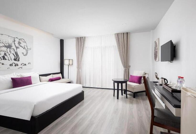 חדר דלוקס עם מרפסת, Apsor Palace