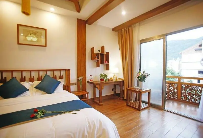 Deluxe-huone Parveke, Guihua Road 106th Hostel