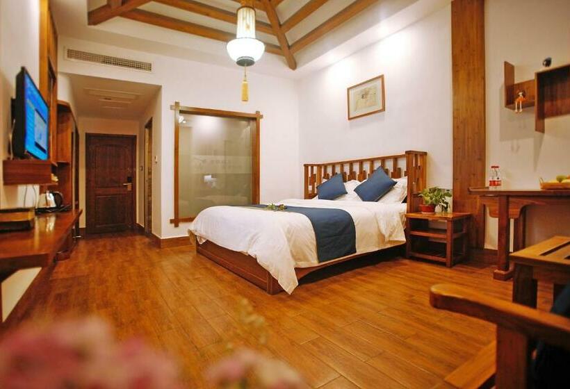 غرفة ديلوكس مزودة بشرفة, Guihua Road 106th Hostel