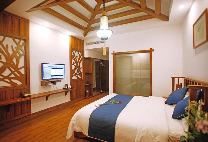 غرفة ديلوكس مطلة على الجبل, Guihua Road 106th Hostel