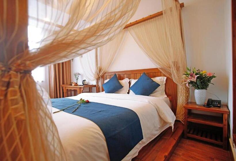 غرفة ديلوكس مطلة على الجبل, Guihua Road 106th Hostel