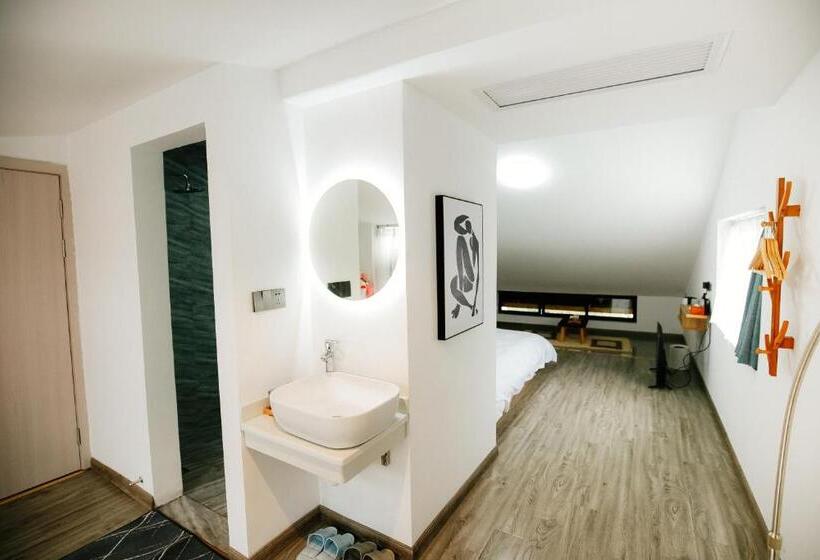 غرفة ديلوكس سرير كينج, Guihua Road 106th Hostel