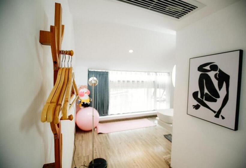 غرفة ديلوكس سرير كينج, Guihua Road 106th Hostel