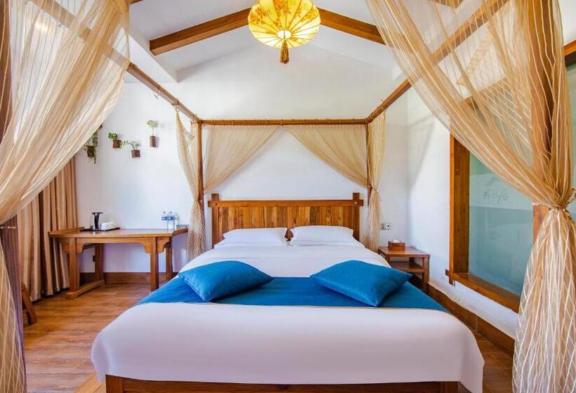 غرفة ديلوكس مطلة على الجبل, Guihua Road 106th Hostel