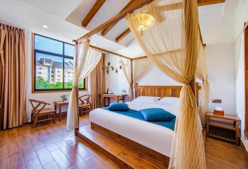 غرفة ديلوكس مطلة على الجبل, Guihua Road 106th Hostel