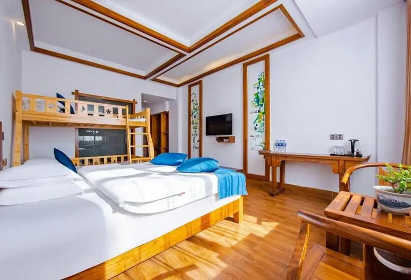 Deluxe-perhehuone, Guihua Road 106th Hostel