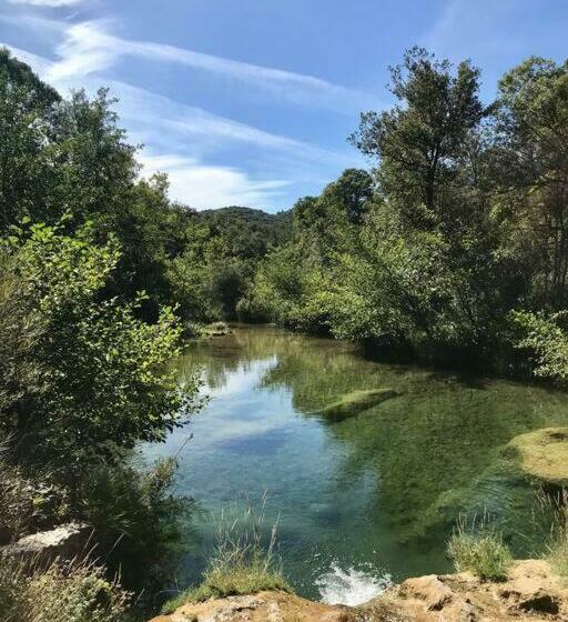 テラス付きスタンダードルーム, Cévennes Superbe Chambre D Hôtes Moderne Et Indépendante