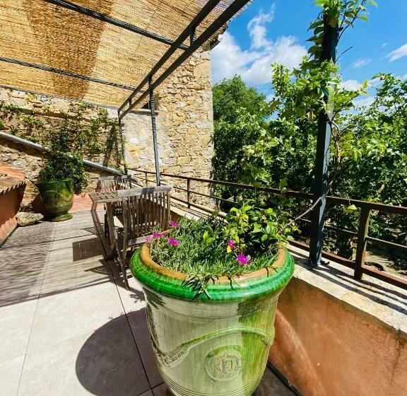 テラス付きスタンダードルーム, Cévennes Superbe Chambre D Hôtes Moderne Et Indépendante