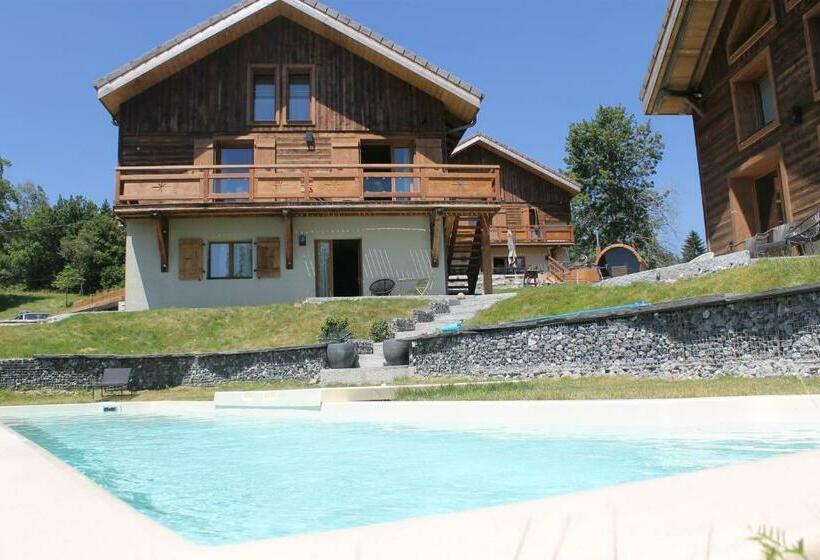 בקתת חדר, Les Chalets De Ludran