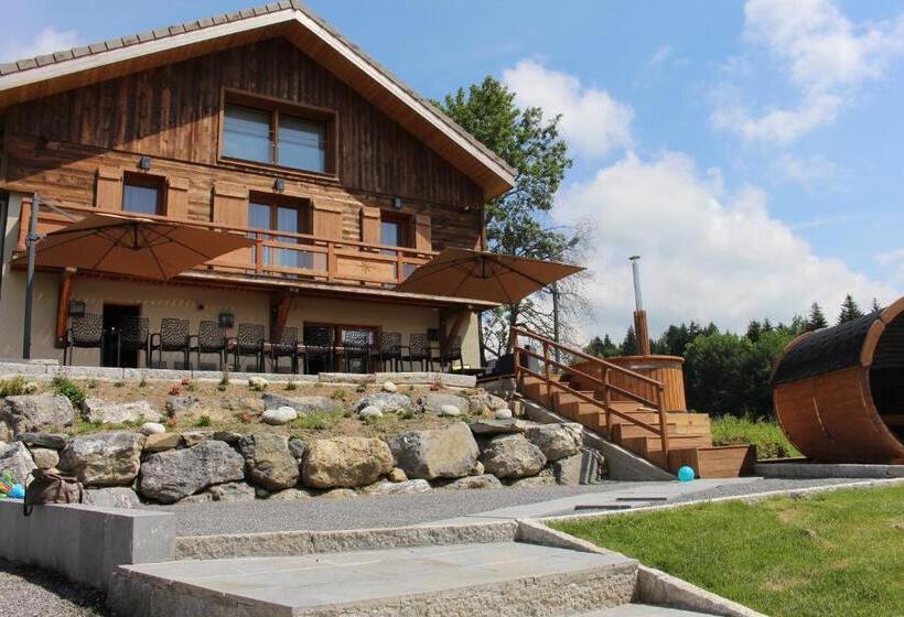 בקתת חדר, Les Chalets De Ludran