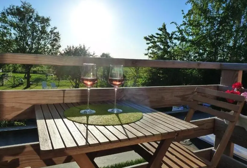 バルコニー付きスタンダードルーム, Entre Monts Et Collines B&b Et Spa En Option