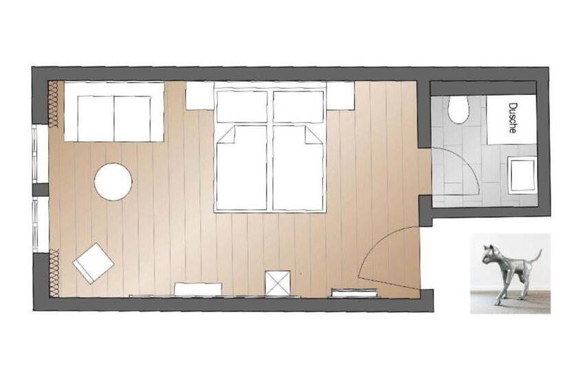 장애인을 위한 스탠다드 룸, 1601 Inklusionsunternehmen