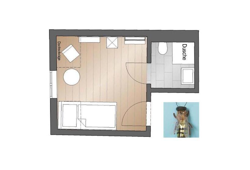 Одноместный Номер Стандарт Адаптированный для Инвалидов, 1601 Inklusionsunternehmen