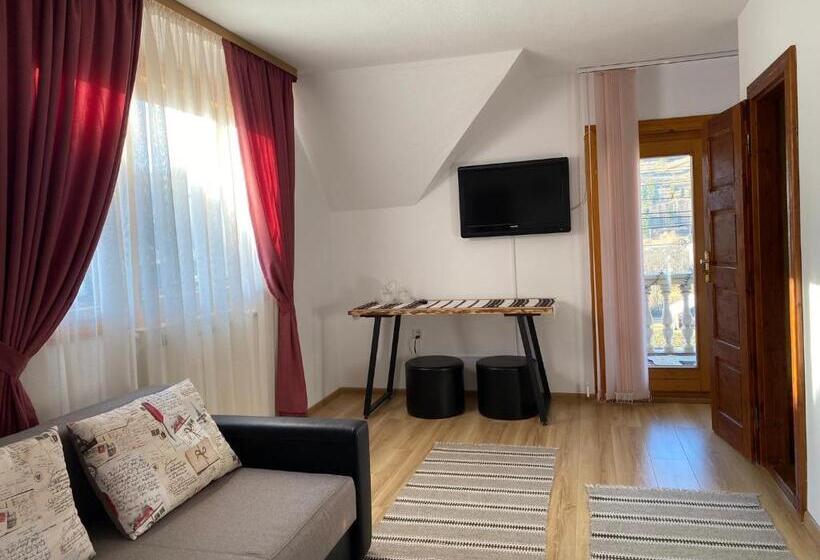 발코니가 있는 스위트, Pensiunea Irina