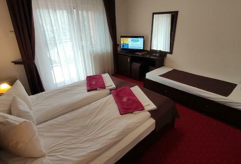 스탠다드 트리플 발코니 룸, Pensiunea Roua Muntilor