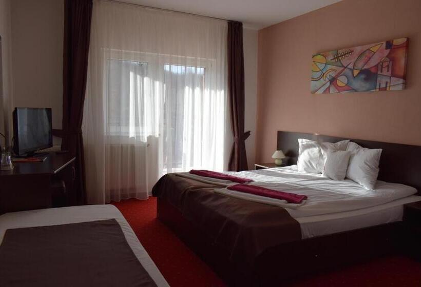 Трехместный Номер Стандарт с Балконом, Pensiunea Roua Muntilor