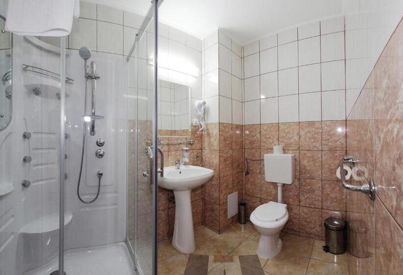 带阳台的三人标准间, Pensiunea Roua Muntilor