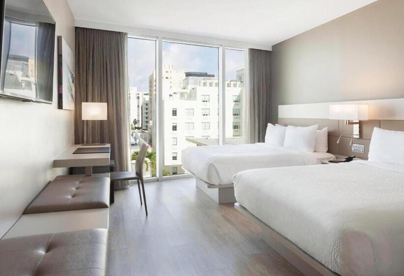 带城市景观的标准间, Ac Hotel By Marriott Miami Beach