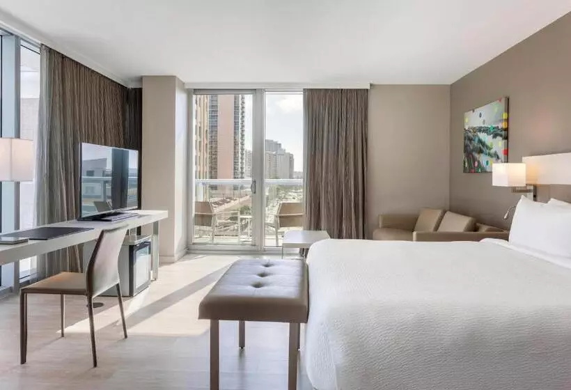 キングサイズベッドのスイートルーム, Ac Hotel By Marriott Miami Beach