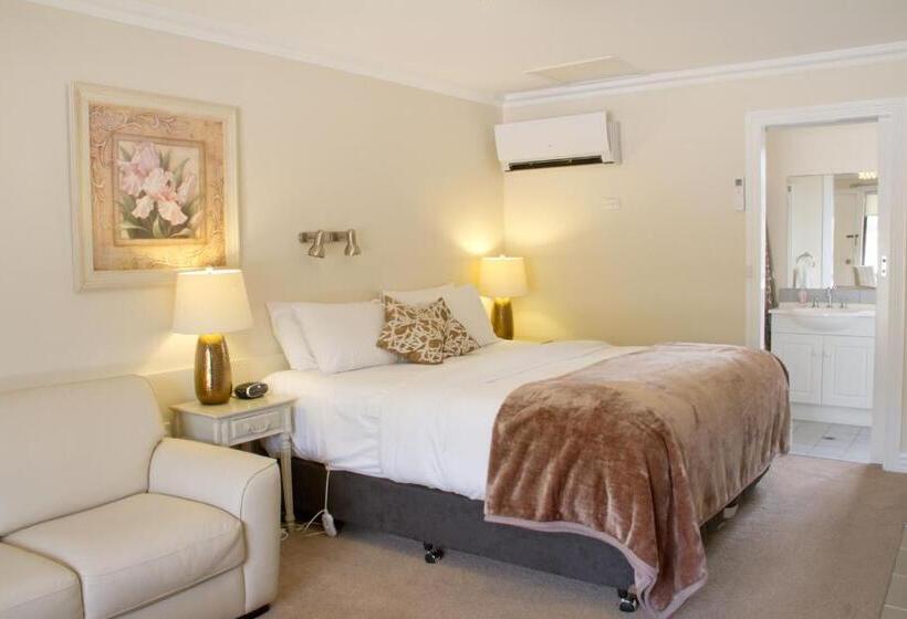 스탠다드 룸 킹사이즈 침대, Beechworth On Bridge Motel
