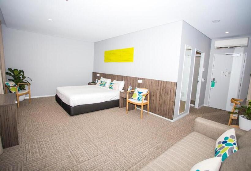 디럭스 룸 킹사이즈 침대, Ibis Styles The Entrance