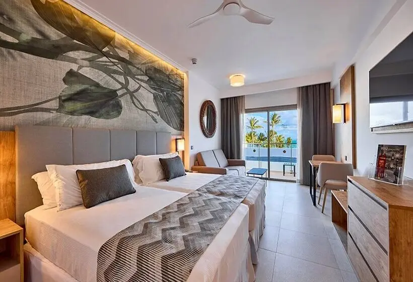 سوییت جونیور با چشم‌انداز جانبی دریا, Hotel Riu Palace Mauritius - All Inclusive - Adults Only