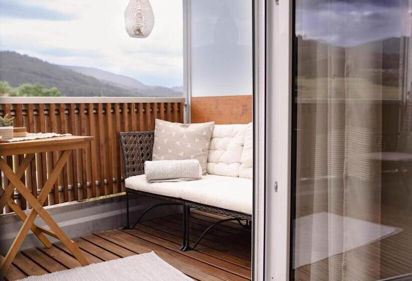 חדר סטנדרט עם מרפסת, Wellness Pension Am Rain