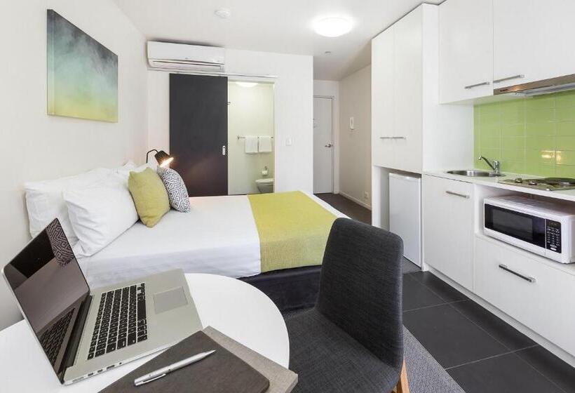 إستوديو ديلوكس, City Edge North Melbourne Apartment