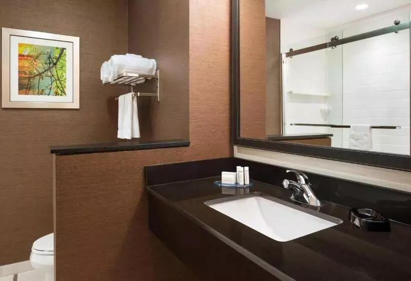 キングサイズベッドのデラックスルーム, Fairfield Inn & Suites By Marriott Bristol