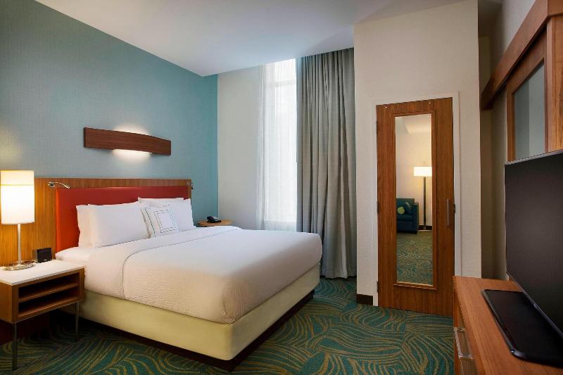 带大床的标准工作室, Springhill Suites By Marriott Houston Downtown/convention Center