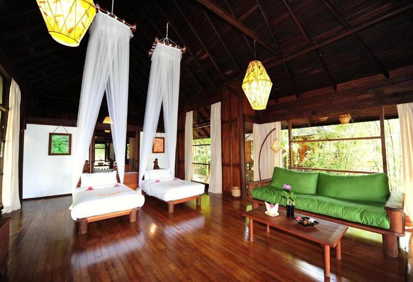 ویلای 1 خوابه با چشم‌انداز باغ, Villa Inle Boutique Resort