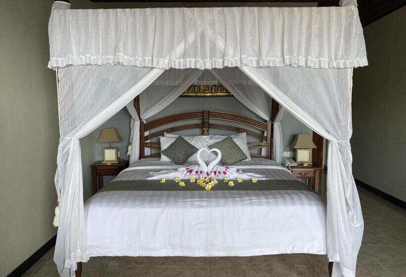 חדר דלוקס נוף לים, Puri Wirata Dive Resort And Spa Amed