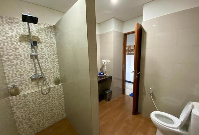 חדר דלוקס נוף לים, Puri Wirata Dive Resort And Spa Amed