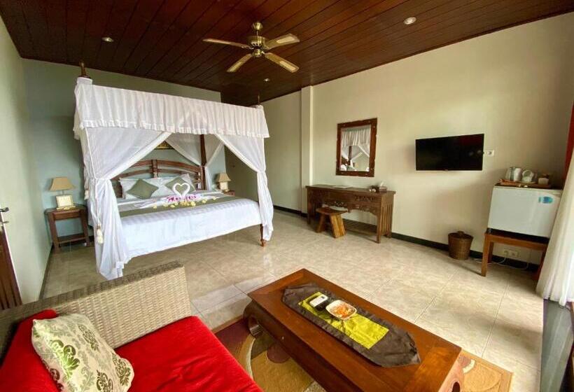 Номер Deluxe Вид на Море, Puri Wirata Dive Resort And Spa Amed