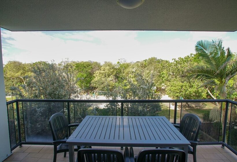 شقة غرفتين نوم مطلة على الحديقة, San Marino By The Sea Apartments