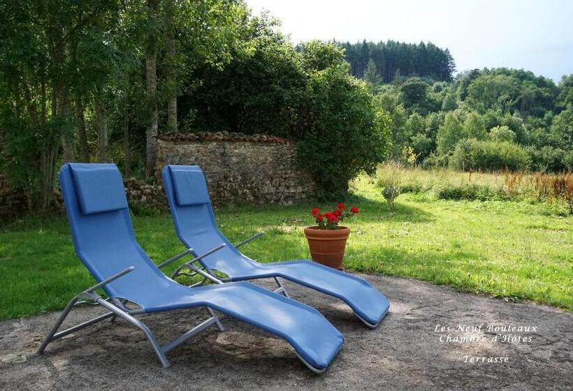 标准间带山景, Les Neuf Bouleaux