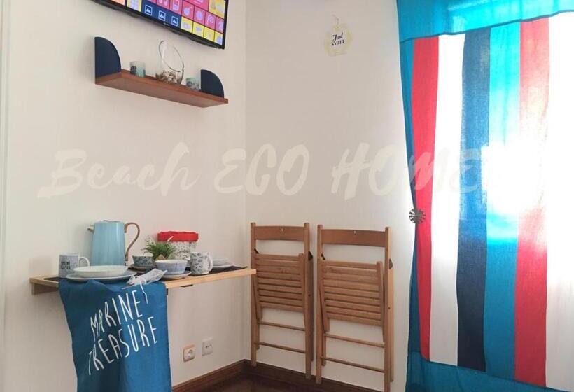 غرفة قياسية ثلاثية حمام مشترك, Beach Eco Home