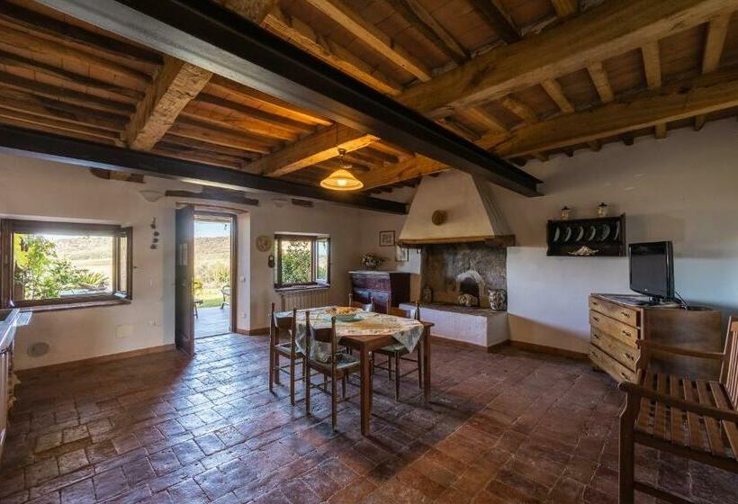 דירה בת חדר שינה 1 עם נוף, Agriturismo Podere Binacco