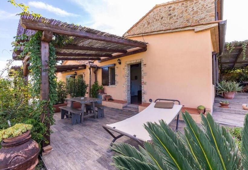 דירת דופלקס בת חדר שינה 1, Agriturismo Podere Binacco