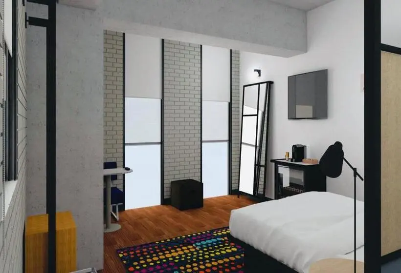 キングサイズベッドのスタンダードルーム, Aloft Guadalajara Sur