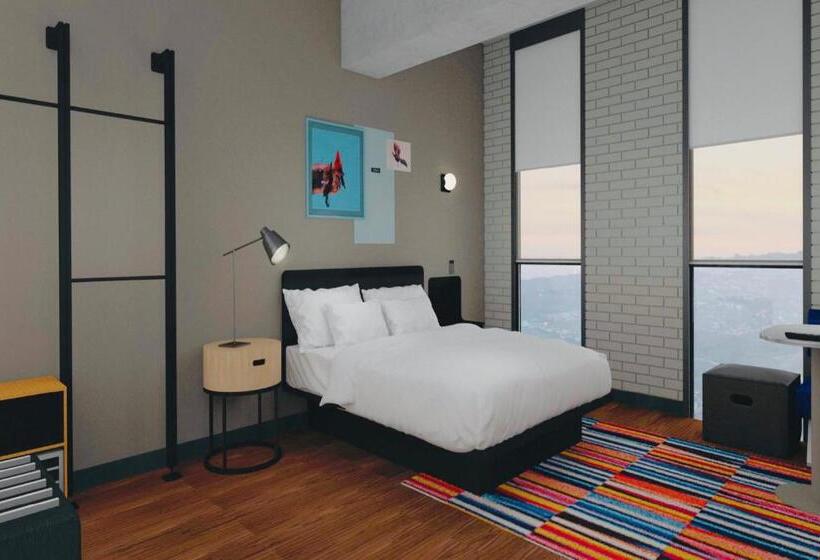 غرفة قياسية سرير كينج, Aloft Guadalajara Sur