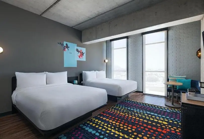 クイーンサイズベッドのスタンダードルーム, Aloft Guadalajara Sur