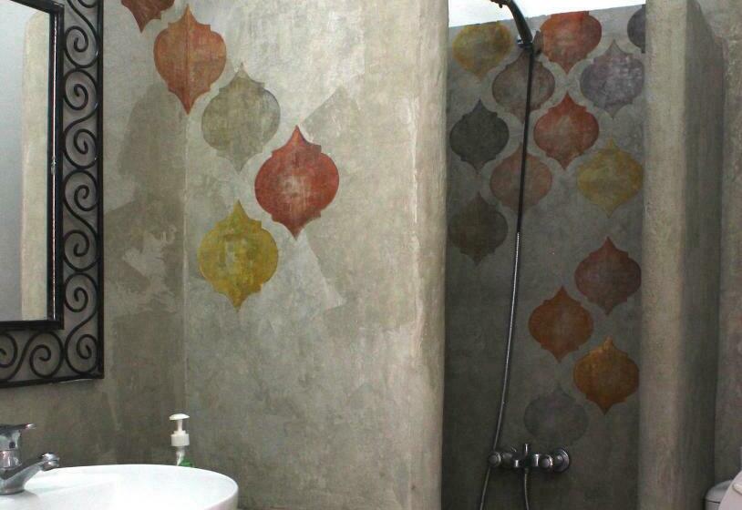 غرفة قياسية ثلاثية مطلة علي الحديقة, Dar Maria   Maison D Hôtes