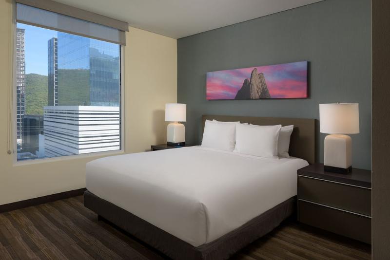 キングサイドベッドのスタンダードワンルーム, Hyatt House Monterrey Valle San Pedro