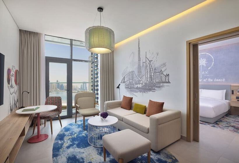 俱乐部套房海洋风景, NH Collection Dubai The Palm
