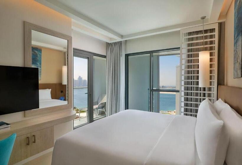 آپارتمان پرمیوم 1 خوابه با چشمانداز دریا, NH Collection Dubai The Palm