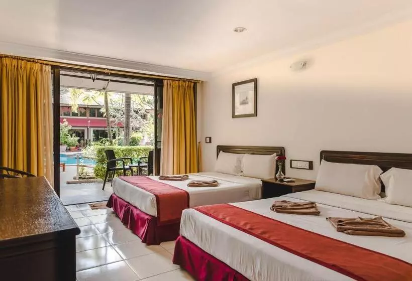 デラックスの4人部屋, Pangkor Sandy Beach Resort